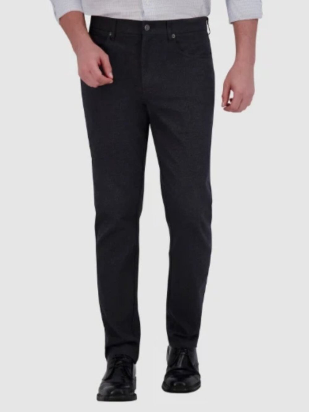 Kirkland Signature Brushed Men's 5-Pocket Pant Cotton Black Size 30x30